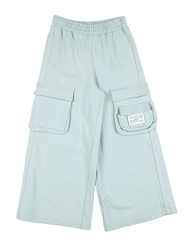 FENDI Pantalone KIDS Celeste 100% Cotone