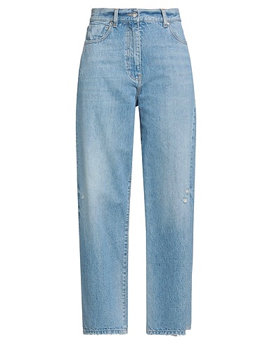 MSGM Denim pants Blue 72% Cotton, 28% Hemp