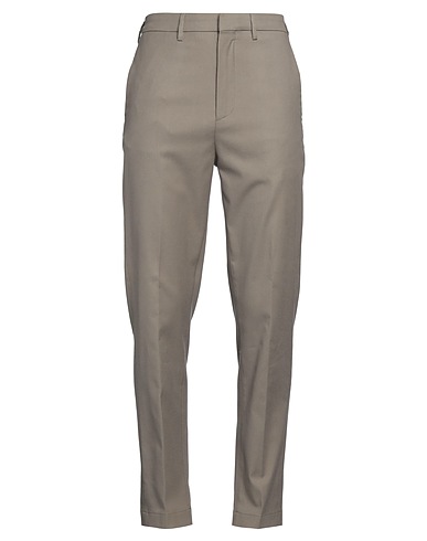 DUNHILL Casual trouser Grey 90% Cotton, 8% Cashmere, 2% Elastane