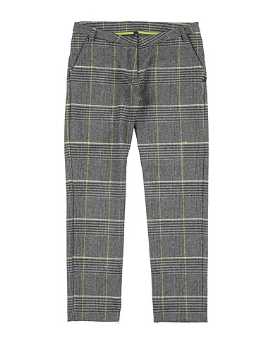 MANILA GRACE Casual trouser Grey 46% Wool, 39% Polyester, 11% Viscose, 4% Polyamide