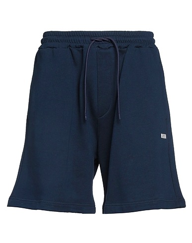 MSGM Shorts & Bermuda Navy blue 100% Cotton