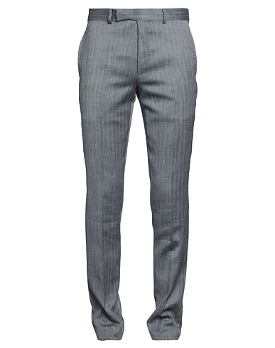 DUNHILL Casual trouser Grey 49% Wool, 25% Cashmere, 16% Silk, 10% Linen