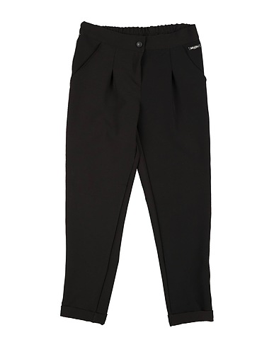 MAËLIE Casual trouser Black 88% Polyester, 12% Elastane