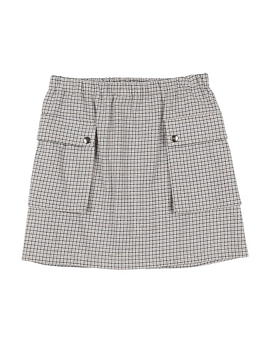 DOUUOD Skirt Beige 92% Cotton, 8% Polyester