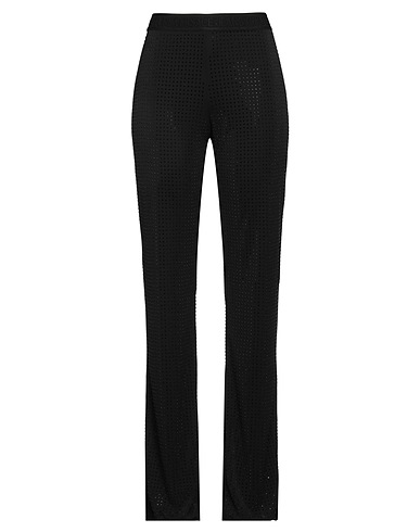VERSACE JEANS COUTURE Leggings Black 100% Polyester