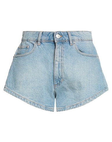 CHIARA FERRAGNI Shorts jeans Blu 99% Cotone, 1% Elastan