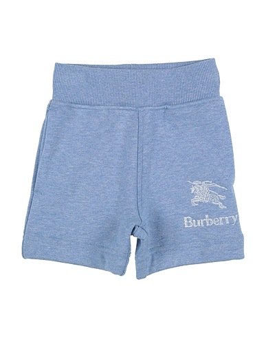 BURBERRY Shorts & Bermudas Azurblau 100% Baumwolle