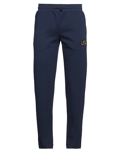 EA7 Pantalone Blu navy 70% Cotone, 30% Poliestere, Elastan