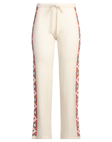 MADELEINE THOMPSON Pantalone Beige 100% Cachemire