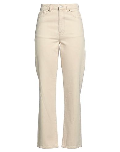 BY MALENE BIRGER Denim trousers Sand 100% Cotton
