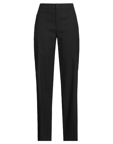 ISABEL MARANT Pantalone Nero 58% Canapa, 39% Viscosa, 3% Elastan