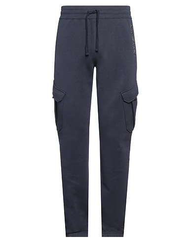 GUESS Casual trouser Midnight blue 66% Cotton, 34% Polyester
