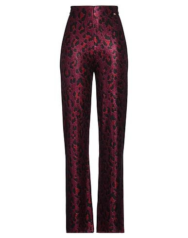 PINKO Casual trouser Garnet 68% Viscose, 21% Metallic fiber, 11% Polyamide