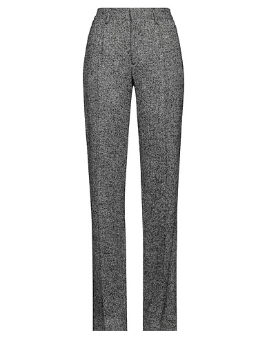 ALESSANDRA RICH Casual trouser Grey 51% Wool, 30% Polyamide, 19% Acrylic