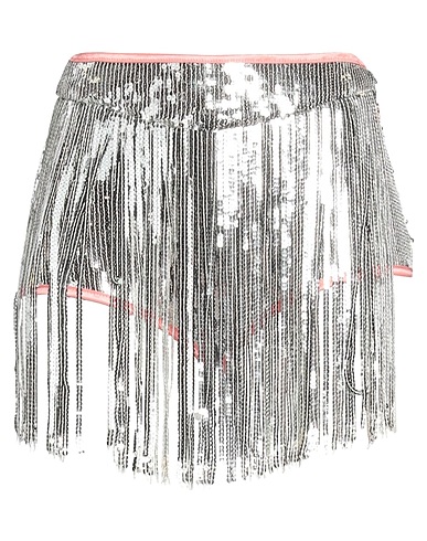 FORTE_FORTE Shorts & Bermuda Argento 96% Poliestere, 4% Elastan