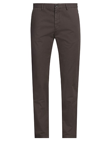 PS PAUL SMITH Casual trouser Lead 97% Organic cotton, 3% Elastane