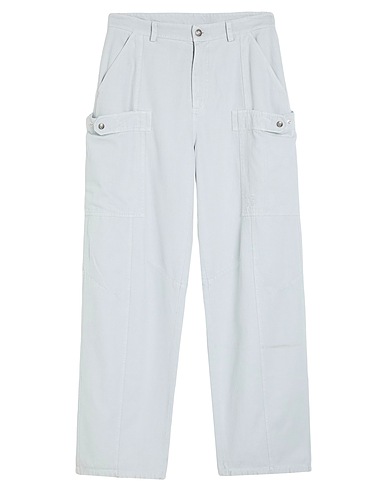PALM ANGELS Casual pants Light grey 60% Lyocell, 40% Cotton, Polyester