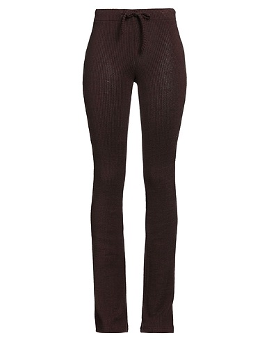 SIEDRÉS Casual trouser Chocolate brown 97% EcoVero™ viscose, 3% Elastane
