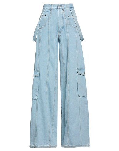 EGONLAB. Denim trousers Blue 100% Cotton