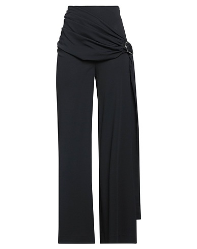RABANNE Casual trouser Black 62% Viscose, 29% Polyamide, 9% Elastane
