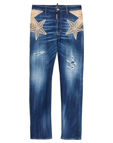 DSQUARED2 Denim pants Blue 98% Cotton, 2% Elastane, Polyamide
