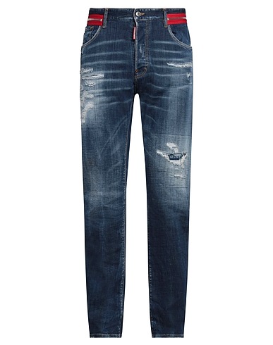 DSQUARED2 Denim trousers Blue 98% Cotton, 2% Elastane