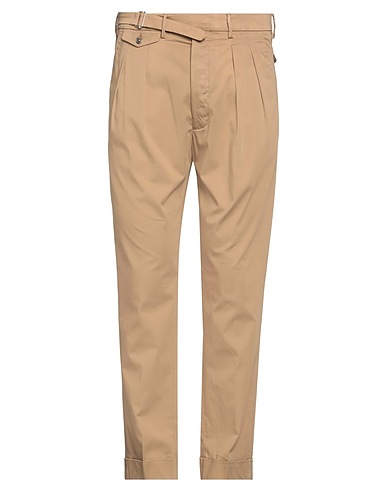 LARDINI Casual trouser Beige 55% Cotton, 41% Lyocell, 4% Elastane