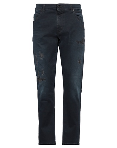 REPLAY Denim trousers Blue 71% Cotton, 24% Polyester, 5% Elastane