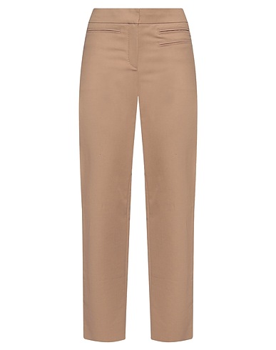 VERSACE Casual trouser Camel 96% Cotton, 4% Elastane