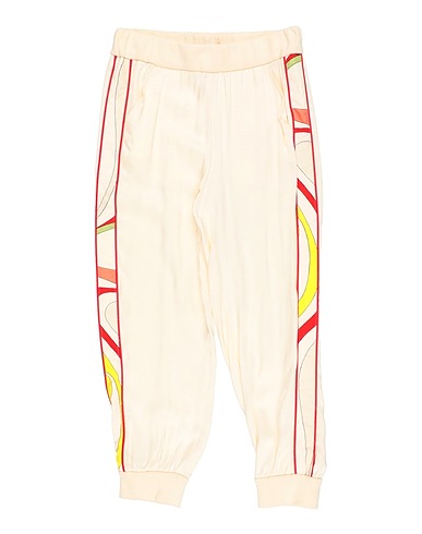 PUCCI Casual trouser Ivory 100% Viscose, Cotton, Polyamide