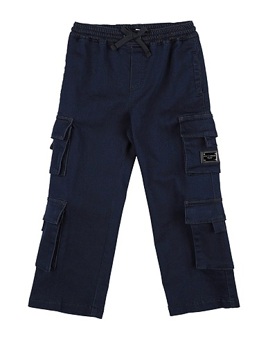DOLCE&GABBANA Casual trouser Blue 98% Cotton, 2% Elastane