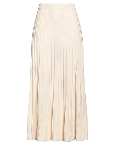 BA&SH Long skirt Sand 50% Wool, 50% Viscose
