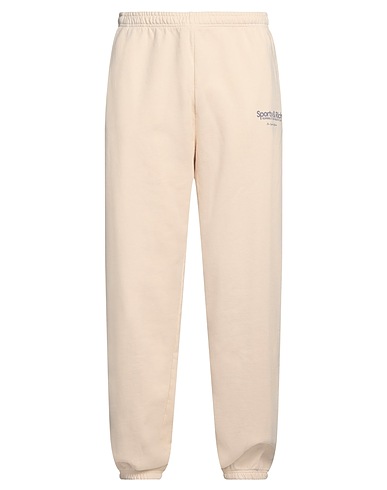 SPORTY & RICH Casual trouser Beige 100% Cotton