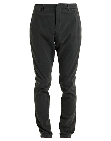 DONDUP Casual pants Charcoal 98% Cotton, 2% Elastane