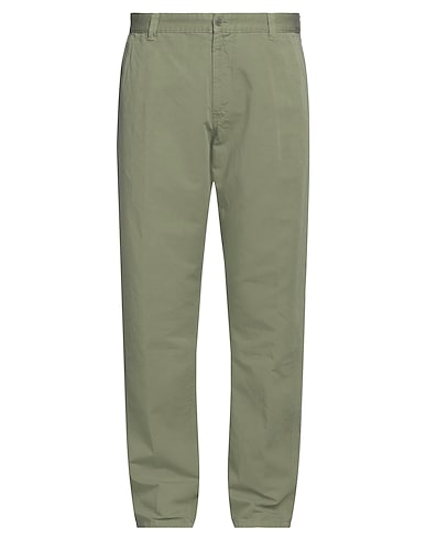ASPESI Casual pants Military green 57% Cotton, 43% Linen