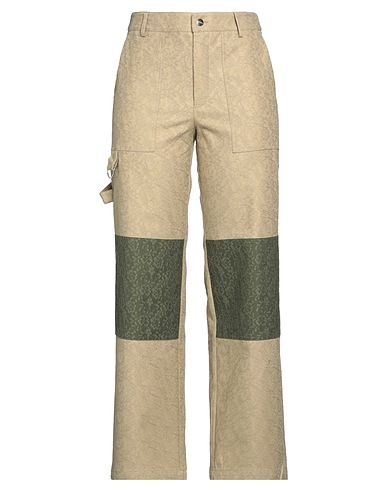 (DI)VISION Pantalone Verde salvia 50% Cotone, 50% Poliestere