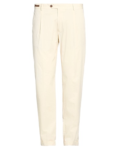 MORO Casual trouser Beige 66% Cotton, 31% Polyamide, 3% Elastane