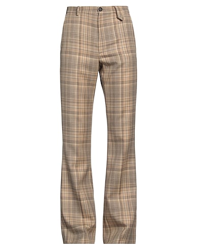 EGONLAB. Casual pants Sand 100% Wool