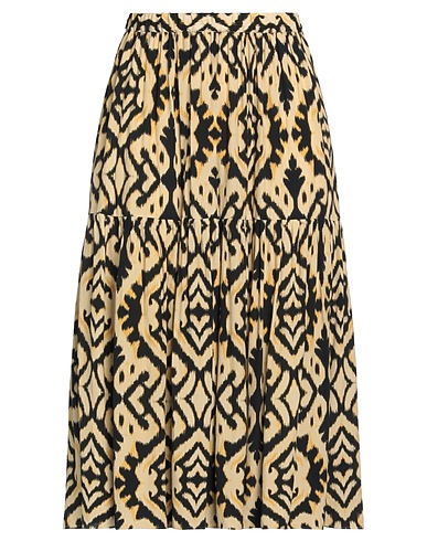 BA&SH Midi skirt Yellow 100% Viscose
