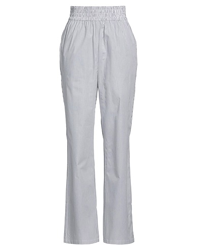 OPÉRA SPORT Casual trouser White 100% Recycled cotton