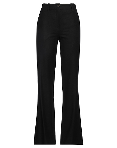 BALLANTYNE Casual trouser Black 96% Virgin Wool, 4% Elastane
