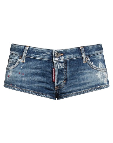 DSQUARED2 Shorts jeans Blu 99% Cotone, 1% Elastan
