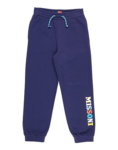 MISSONI KIDS Pantalone Blu navy 100% Cotone