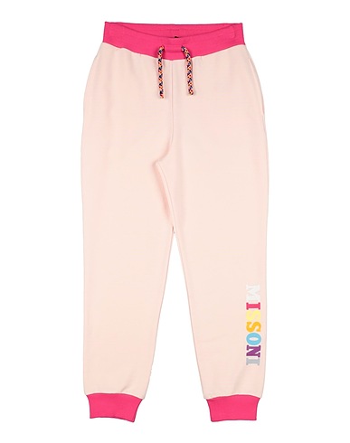 MISSONI KIDS Casual pants Light pink 100% Cotton