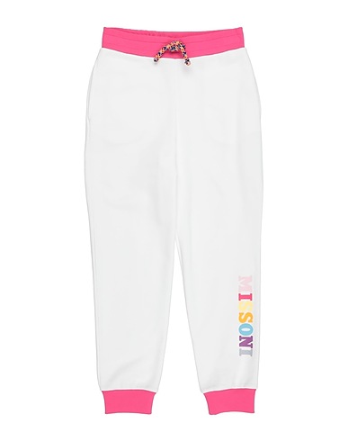 MISSONI KIDS Pantalone Bianco 100% Cotone