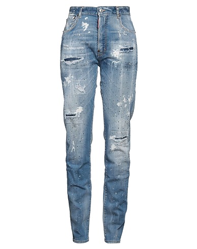 DSQUARED2 Denim pants 92% Cotton, 6% Elastomultiester, 2% Elastane