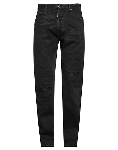 DSQUARED2 Denim pants Black 98% Cotton, 2% Elastane