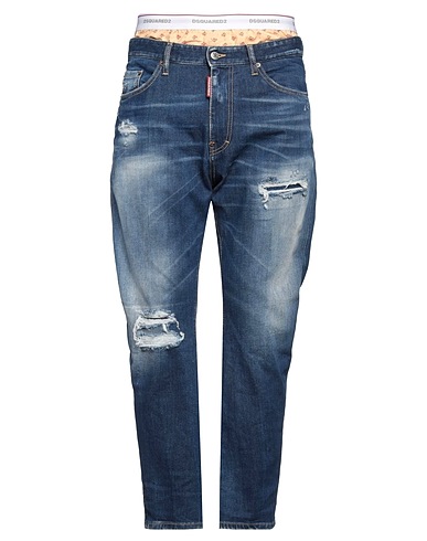 DSQUARED2 Denim trousers Blue 99% Cotton, 1% Elastane