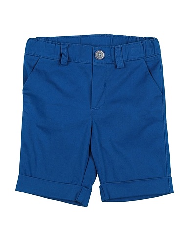 OFFICINA 51 Shorts & Bermuda Blue 97% Cotton, 3% Elastane