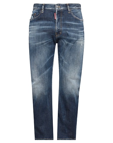 DSQUARED2 Denim trousers Blue 92% Cotton, 6% Elastomultiester, 2% Elastane